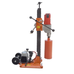 Perforadora de concreto con motor Milwakee de 20A y 120 V