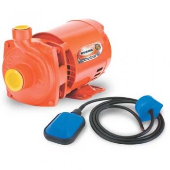 Motobomba residencial de 1/2 HP con flotador