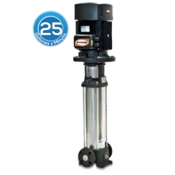 Motobomba vertical de 5hp 220/440 V
