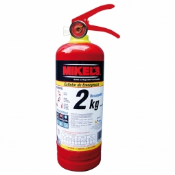 Extintor de emergencia recargable 2 kg