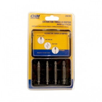 Extractor de tornillo rapido juego 4pzs