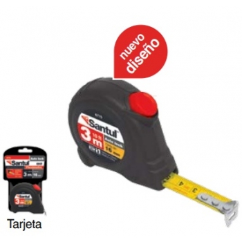 Flexometro auto-lock de 3m