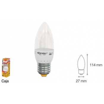 Foco de filamentos de 4W luz fria