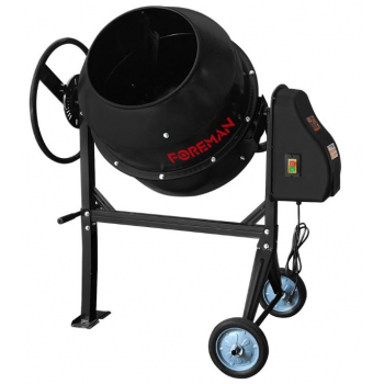 Revolvedora De Concreto Electrica 1/2 Saco 200L 1 Hp