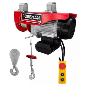 Polipasto Eléctrico Elevador Mini Grúa 300Kg/600Kg 20M