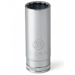 Dado largo de 12 puntas 1/2” x 11 mm