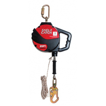 Carcasa de ABS, cable de acero galvanizado de 3/16