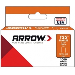 Grapas Cóncavas 3/8”, 1000 pzas