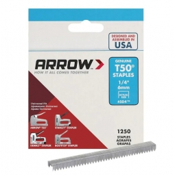 Grapas 1/4”, 1250 pzas