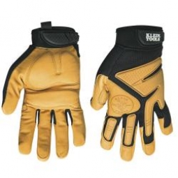 Guantes de cuero extragrandes 