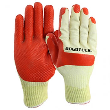 Guantes para constructor con recubrimiento de latex