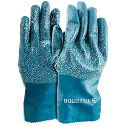 Guantes impermeables de nitrilo granular