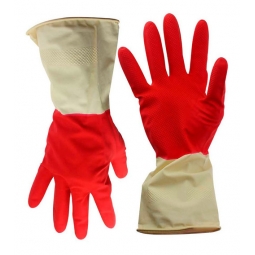 Guantes de latéx para limpieza doméstica, M