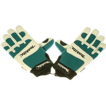 Guantes profesionales talla chica (7) blanco-azul