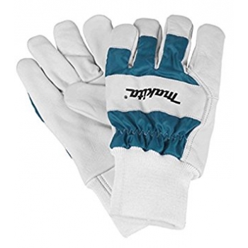 Guantes blancos para esmeriladora talla mediana