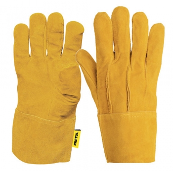 Guantes de carnaza para argonero Pretul