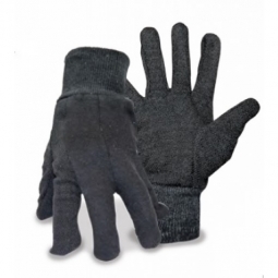 Guantes de poliéster con mini puntos de PVC