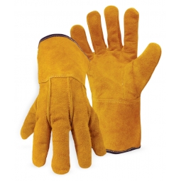 Guantes de carnaza para soldador