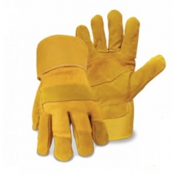 Guantes de carnaza y loneta uso ligero