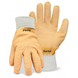 Guantes de algodón “tipo monstruo” recubiertos de látex