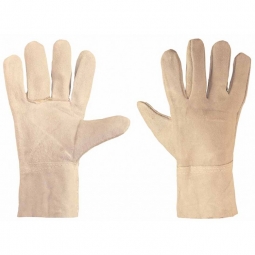 Guantes de carnaza