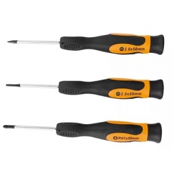 Juego de destornilladores de precision de 3 pzas
