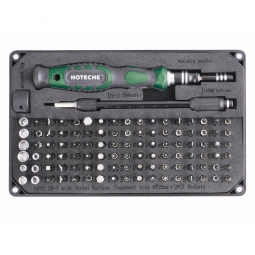 Juego de destornilladores de 93 pzas