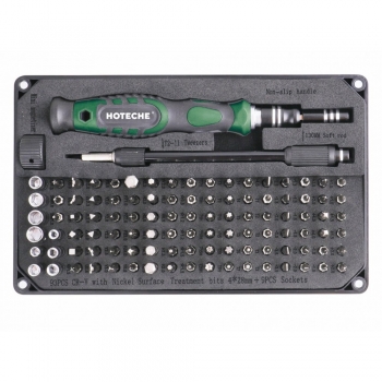 Juego de destornilladores de 93 pzas