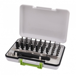 Juego de puntas de destornillador de presicion 47 pzas