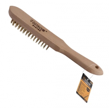 Cepillo de alambre mango de madera						