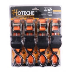 Matraca con abrazaderas de lazo 4 pzas