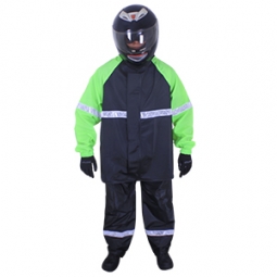 Impermeable motociclista, conjunto de saco y pantalon