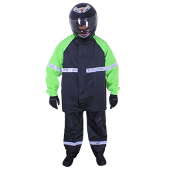 Impermeable motociclista, conjunto de saco y pantalon