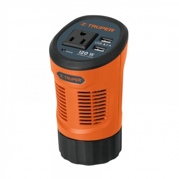 Inversor de corriente 120 W, tipo vaso