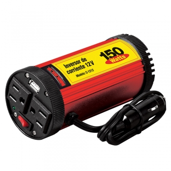 Inversor de corriente de 12V 150 W