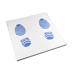 Funda posapies anonima en papel