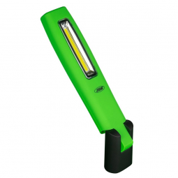 Lampara portatil de taller con base imantada articulada