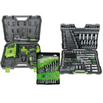 Combo de maletin de herramientas + 12 llaves