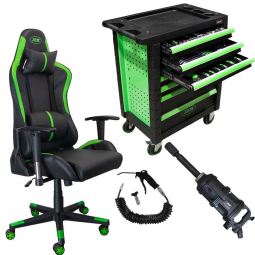 Pistola neumatica para camion + carro especial