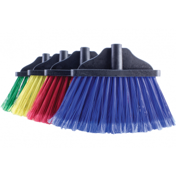 Escoba Tipo Abanico Azul