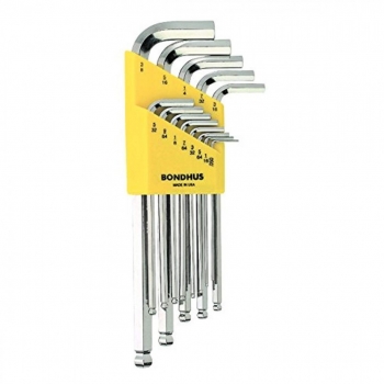 Juego de llaves hexagonal punta de bola