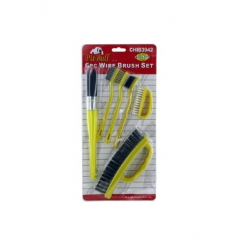 Cepillo de alambre 6pzs