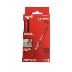 12PK INKZALL™ Red Ultra Fine Point Pens