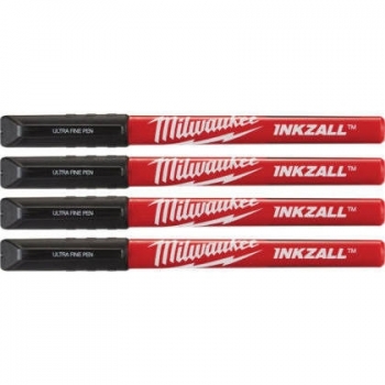 4PK INKZALL™ Black Ultra Fine Point Pens