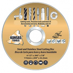 Disco de corte para metal de 4-1/2