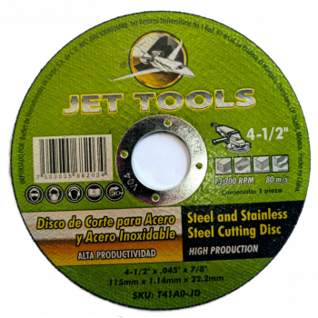 Disco de corte para metal AP de 4-1/2