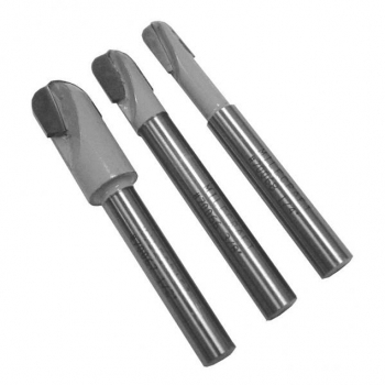 Set 3 pc brocas para roueter ideal