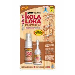 Kola loka carpintero 50g con activador de 100ml