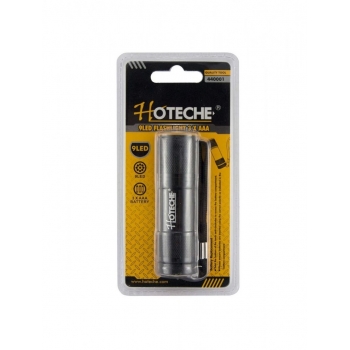 Linterna con 9 leds