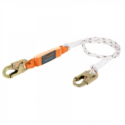 Línea de vida de nylon con amortiguador, 1.8 m